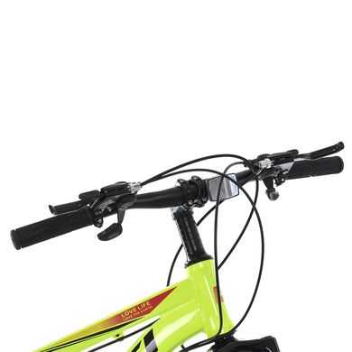 Спортивный велосипед 20 дюймов Profi (рама 11", SAIGUAN 7SP) MTB2001-4 Желтый MTB2001-4 фото