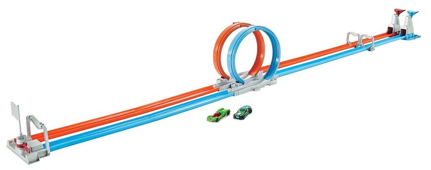 Портативный трек Двойная петля Hot Wheels GFH85 GFH85 фото