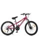 Спортивный велосипед 24 дюйма Profi (рама 11", SHIMANO 21SP) MTB2401-3 Фуксия MTB2401-3 фото 1