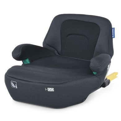 Автокресло бустер (группа 3, 25-36 кг, I-size 125-150см, Isofix) EL Camino i-GO ME 1112 Anthracite Черный ME 1112 Anthracite фото