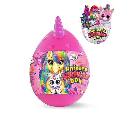 Набір для творчості Яйце "Єдиноріг" Unicorn WOW Box Danko Toys USB-01-01U укр USB-01-01U фото